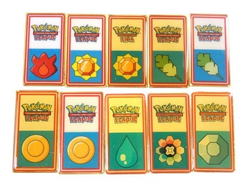 1 Vintage Pokémon League Pin  Nintendo Button Collectible Pokemon Pin Trading Card Game Badge