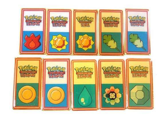 1 Vintage Pokmon League Pin Nintendo Button Collectible Pokemon Pin Trading  Card Game Badge - Etsy