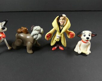 1 Vintage 101 Dalmatians Mcdonald's Happy Meal Toy Disney Dogs