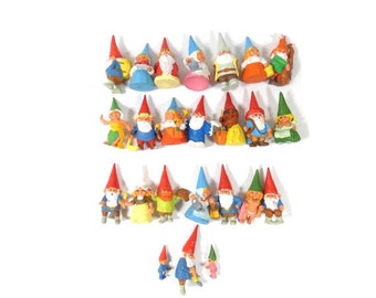 1 Vintage David The Gnome Figurine Toy Rien Poortvliet Vintage Retro Design Toy nr 2