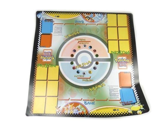 1 Big Vintage Pokmon Game Board Play Mat 2000 Pokemon - Etsy
