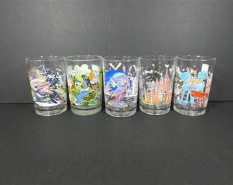 Vaso de cristal Disney de McDonald's 100 años de magia