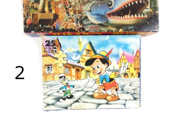 ヴィンテージ ピノキオ パズル ジェレミー クリケット パズル 木製