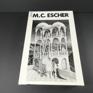 Rare Vintage M.C. Escher Jigsaw Puzzle Belvedere