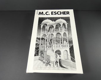 Vintage 70's M.C. Escher Jigsaw Puzzle Collection Concave / Convex