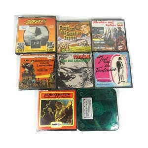 1 Vintage Super 8 Movie German Edition Piccolo Film Charlie Chaplin Western Movies Inferno