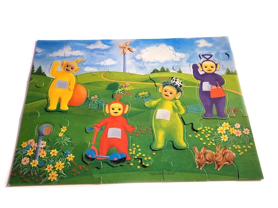 Vintage Teletubbies Maxi Jigsaw Puzzle Kids TV Show 1996 - Etsy