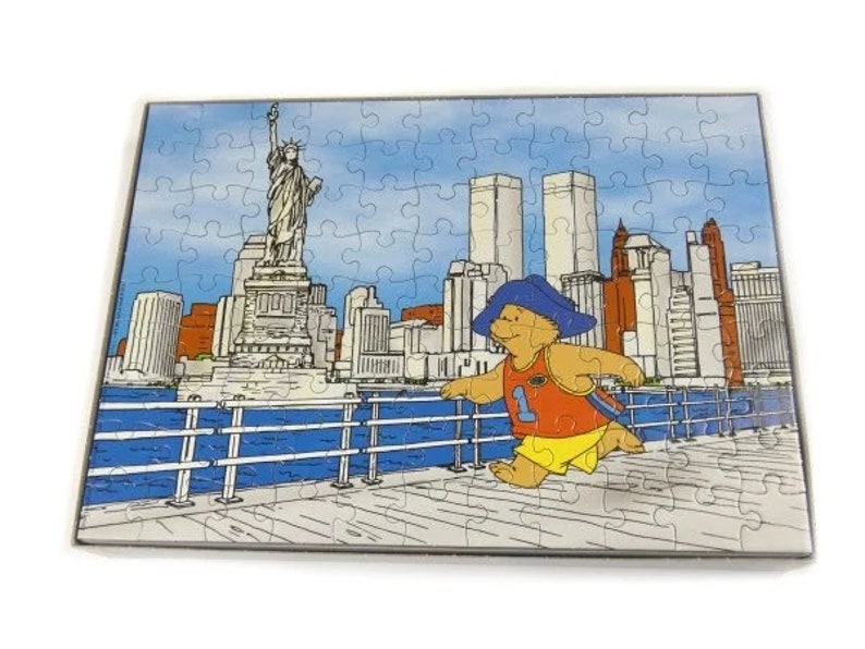 1 Vintage Paddington Bear Puzzle Paddington image 5