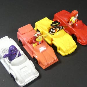 1 Vintage Connect A Car McDonald&#39;s Happy Meal Toy Figure From 1991 McDonalds Collectable Car