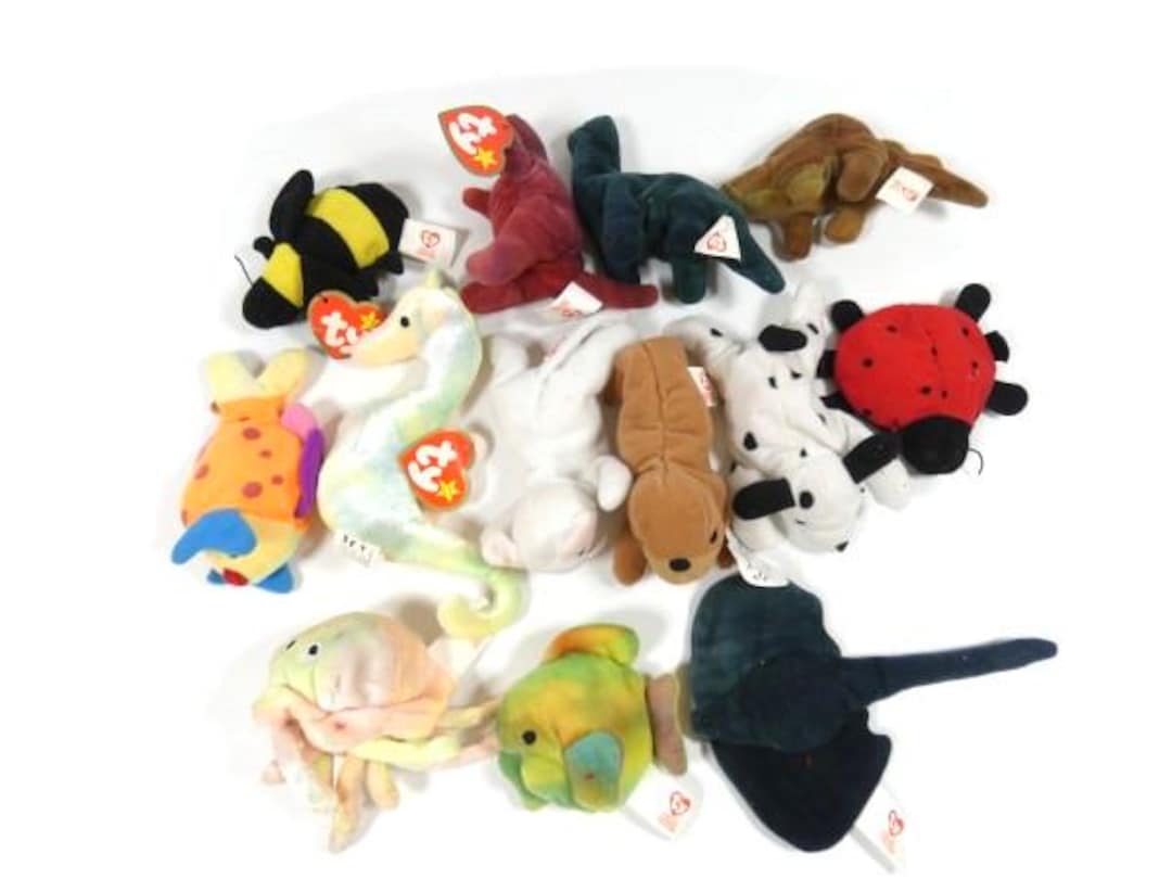 1 Vintage Teenie Beanie Babies Mcdonald's Happy Meal Toy 1999 - Etsy