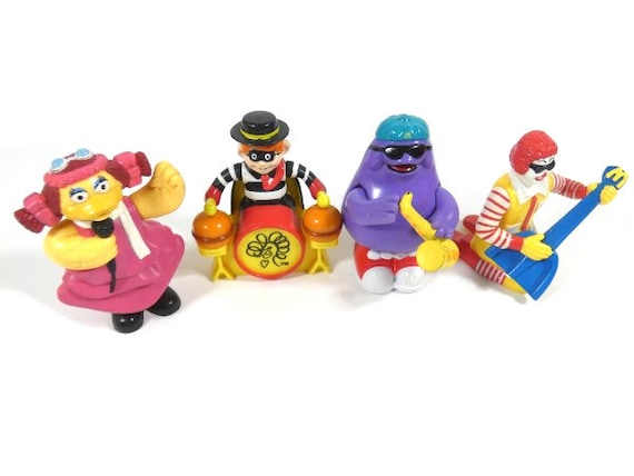 Vintage Rock 'N Roll Band Happy Meal Toy Mcdonald's 1993 - Etsy