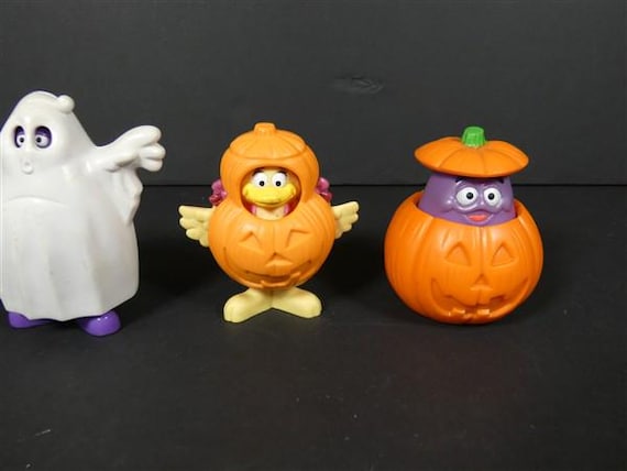 1 Vintage Halloween Mc Characters Mcdonald's Happy Meal Toy 1997