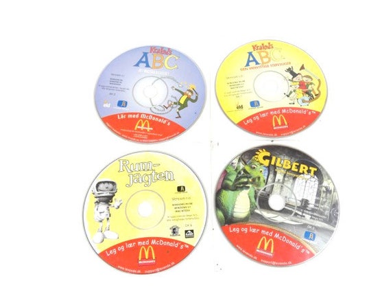 Life with IDÉE CD-ROM カタログ 1999年版 1 Vintage Rare Swedish or Danish Cd-rom for Mcdonald's Happy Meal