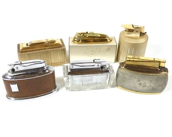 1 Vintage Table Lighter Vintage Retro Design Gift For Him Elegant Lighter Nr 2