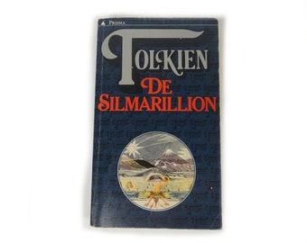 Vintage het Silmarillion zakboekje J.R.R. Tolkien 1980 Nederlandse editie