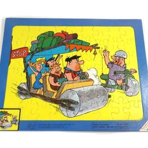 1 Vintage The Flintstones Jigsaw Puzzle The Flintstones Puzzle