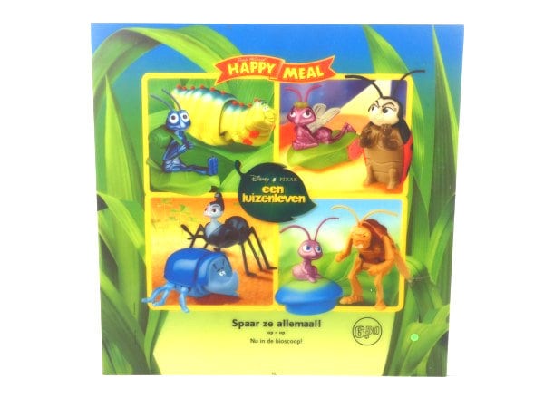 1 Vintage A Bug s Life Translite Display Mcdonald s Happy Meal Display Mcdonalds Collectable Display Disney Etsy UK