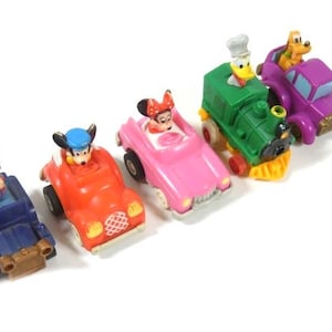 1 Vintage Disney Mickey&#39;s Birthday Land McDonald&#39;s Happy Meal Toy 1988