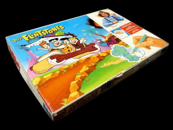 ヴィンテージ／FLINTSTONE／スタンプ Vintage the Flintstones Stamp Set in the Original Box Rubber