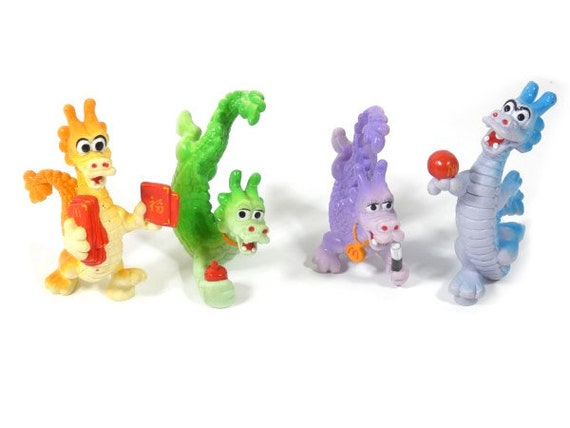 1 Vintage Chinese Dragons Mcdonald's Happy Meal Toy Figure From
