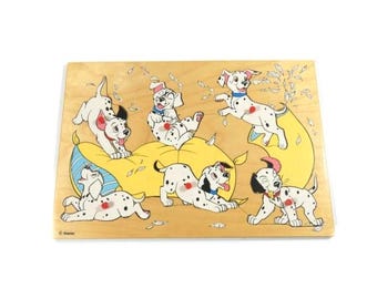 希少/廃盤品】額入り101匹わんちゃん パズル 希少/廃盤品】額入り101匹