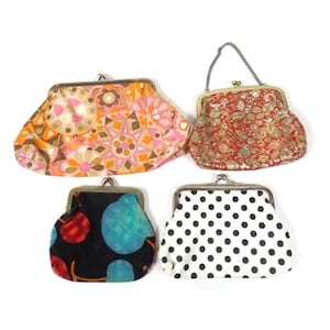 1 Vintage Bunt Geldbörse Abendkleid Tasche Geldbörse Clutch