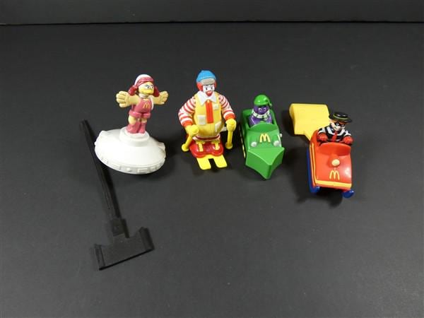 1 Vintage Winter Sports Mcdonald's Characters Happy Meal Toy Set
