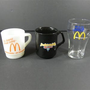 1 Vintage McDonald&#39;s Mug Or Fanta Glass Mugs Coffee Mugs Tea Cup