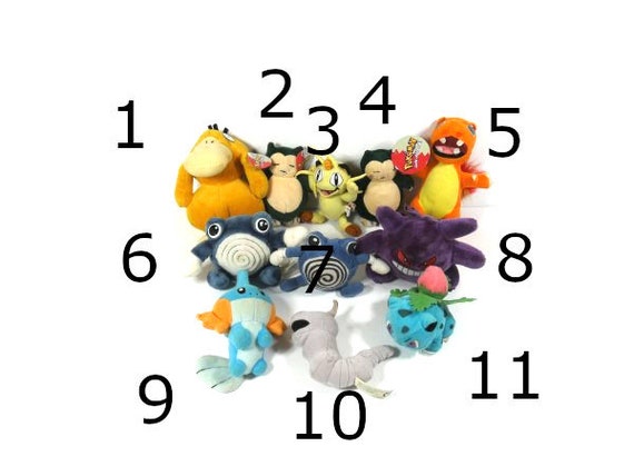1 Vintage Pokémon Stuffed Animal Nintendo Rare Pokémon