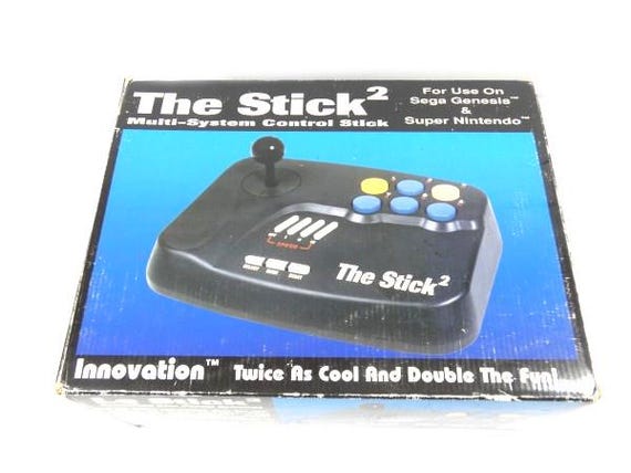SEGA JOYSTICK・カセットセット Vintage the Stick 2 Multi System Control Stick Controller for Sega