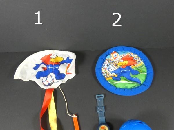 3 frisbees Mc Do Footix Coupe du monde France 98