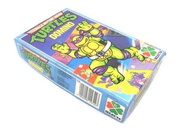 Vintage TMNT Teenage Mutant Ninja Turtles Domino Game Card Game
