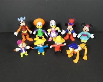 1 juguete vintage de Mickey y sus amigos de Epcot, McDonald's, de la Cajita Feliz, 1994