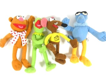 1 Vintage Muppets Happy Meal Toy Plushie Plush Doll Toy 2002