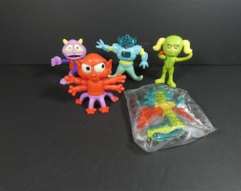 1989 Wendy's Applause SPOTTA-ZOID Alien Mixup Figure in Original