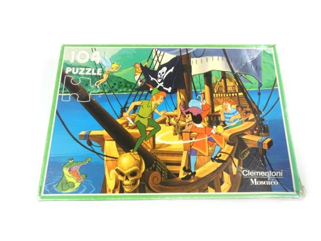 Vintage Peter Pan Jigsaw Puzzle Disney Puzzle - Etsy
