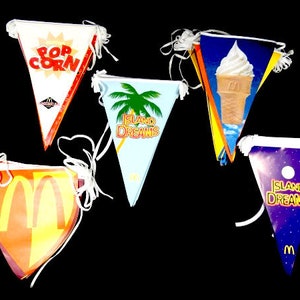 1 Vintage McDonald&#39;s Restaurant Flag Decorative Flag