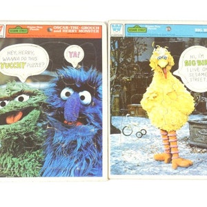 Vintage Sesamstraße Puzzle Bert Muppets