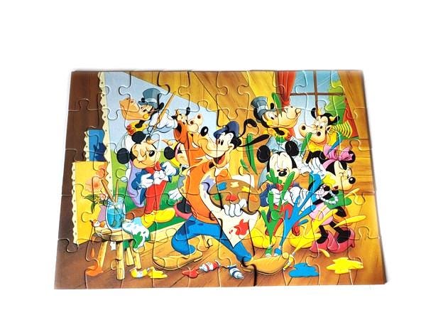 ヴィンテージ ミッキーマウス ジグソーパズル ディズニーパズル - Etsy