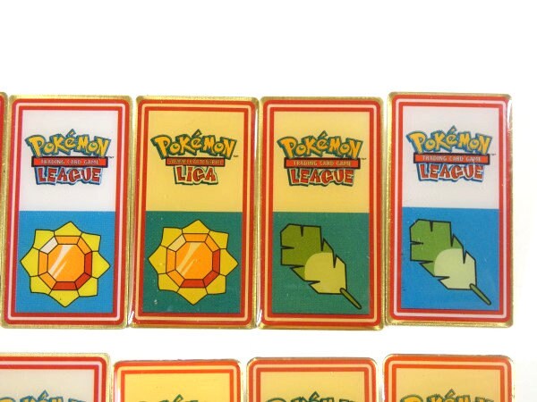 pokemon trading card game league badges 1 Vintage Pokémon League Pin Nintendo Button Collectible Pokemon Pin Trading  Card Game Badge