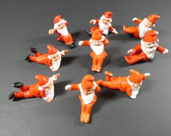 1 ヴィンテージ サンタ クリスマス オーナメント ミニ サンタクロース