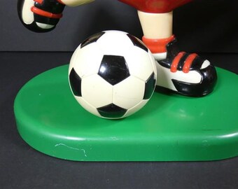 ヴィンテージサッカースポーツM&Mディスペンサー オレンジまたは赤