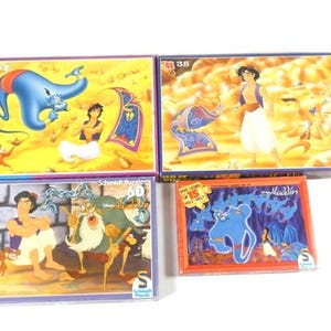 1 Vintage Aladdin Jigsaw Puzzle Vintage Disney Puzzle
