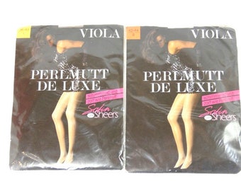 1 Vintage Viola Satin Sheers Pantyhose Original Packaging Unopened Pantyhose Vintage Retro Design