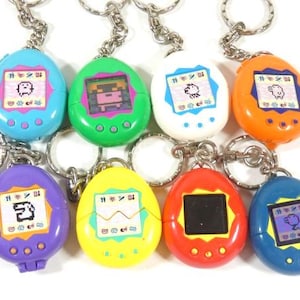 1 Vintage Tamagotchi McDonald&#39;s Happy Meal Toy Figure From 1997 McDonalds Collectable Bandai Toy