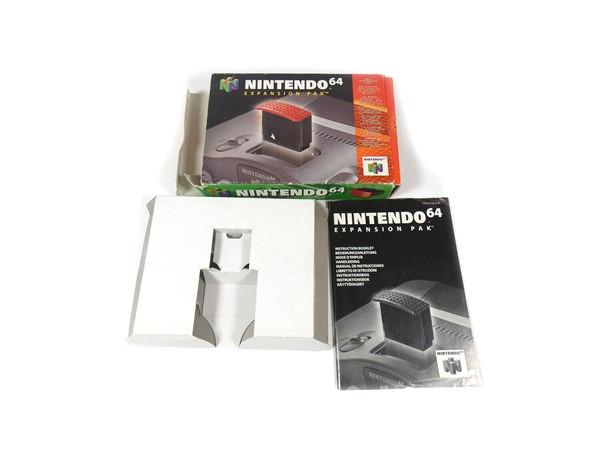 1 Vintage N64 Box Nintendo Rumble Pak Expansion Pak Controller Pak