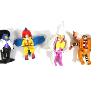 Vintage Ronald McDonald Surprise McDonald&#39;s Characters Happy Meal Toy Set Birdie Hamburglar Grimace Ronald Mint In Package 1999