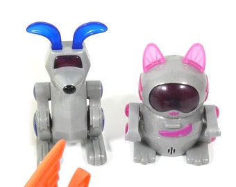 Vintage Robo Chi Pet Mcdonald's Happy Meal Toy Figure From 2000