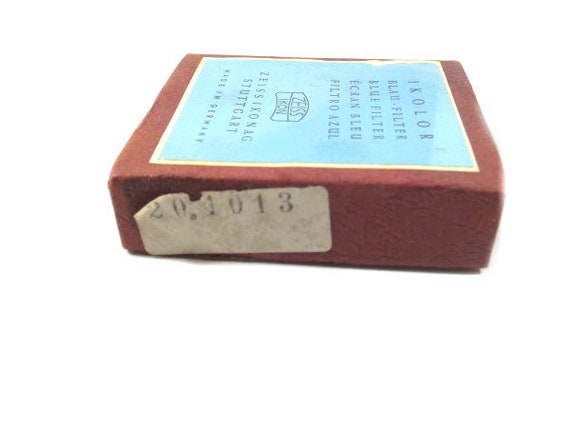 Vintage Zeiss Ikon Ikolor Blue Filter A42 Camera Vintage Retro - Etsy