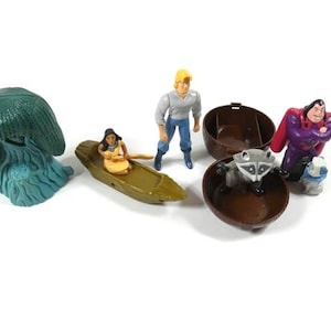 1 Vintage Pocahontas McDonald&#39;s Happy Meal Toy McDonalds Collectable Display John Smith Meeko Willow 1995